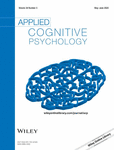 Applied Cognitive Psychology (SSCI)