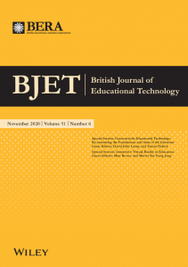 British Journal of Educational Technology (SSCI)