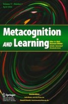 Metacognition and Learning (SSCI)