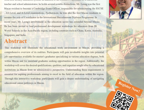 Real-world Education Work Experience and Opportunity in Macau