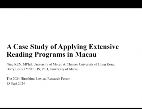 A case study of applying extensive reading programs in Macau