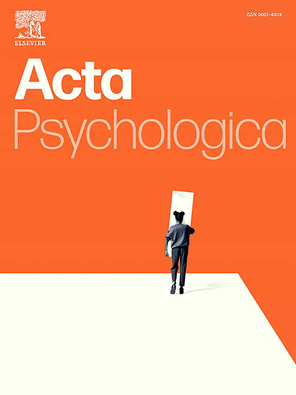 Acta Psychologica (SSCI)