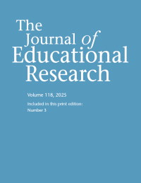 The Journal of Educational Research (SSCI)